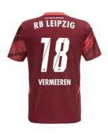 RB Leipzig Arthur Vermeeren #18 Venkovní Dres 2024-25 Krátký Rukáv